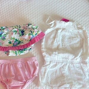2T Girl Bundle, preppy! Lily Pulitzer, Beaufort Bonnet Company, Le top